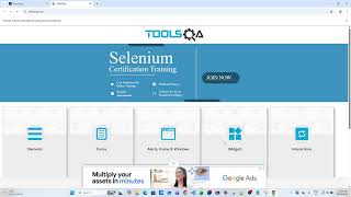 Java Selenium Framework – Module 04c | Widgets – Date Picker Automation