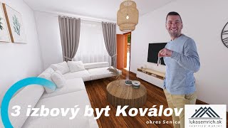 🏡 Priestranný 3-izbový byt v Koválove 🌳