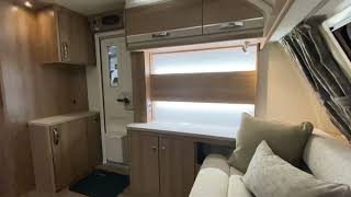 2022 Swift Challenger X 860 4 berth 8ft wide single axle caravan @TamarCaravanCentre