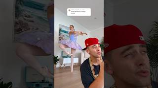 BALLET OR HIPHOP!? 🩰🎧😅 - #dance #trend #viral #couple #funny #ballet #shorts