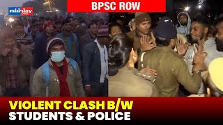 BPSC row: Violence erupts in Patna as Police clash with BPSC exam protesters