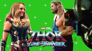 Thor Love and Thunder Bloopers, B-Roll, & Behind the Scenes