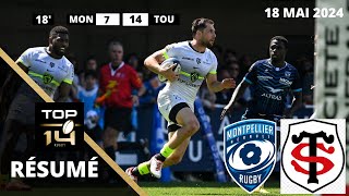 Top14 : le résumé de Montpellier (MHR) vs Stade Toulousain - Saison 2023/24 J24