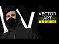 Digital painting tutorial " VECTOR ART - ALAN WALKER "