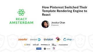 How Pinterest Switched Their Template Rendering Engine to React - Jessica Chan