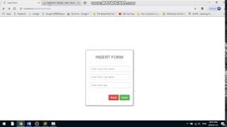 Insert Data to Database using PHP,MySQL Sinhala - Part 02