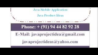 JAVA PROJECTS IN LONDON