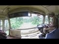 kudal to vengurle bus journey in 360 from st bus cabin