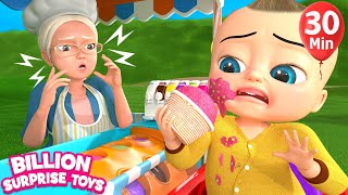 Mom's Ice Cream Shop - BillionSurpriseToys Nursery Rhymes, Kids Songs