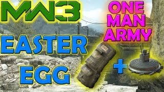 MW3: "ONE MAN ARMY" EASTER EGG" on LOOKOUT (SECRET UNLOCK TUTORIAL INSIDE!!) | Chaos