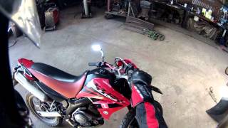 Yamaha XT125 Arrow Exhaust (Walk around and start up)