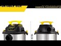 stanley 5 gallon 4hp 3 in 1 wet and dry vacuum blower