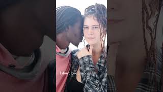Girl cute love with black Man #Korean and African#relationship#shortvideo#love#trending#cuples