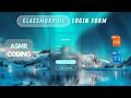 Creating Glassmorphic Login Form in HTML/CSS ASMR | Calming Coding
