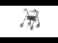 lumex wide rollators video