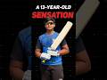 13-Year-Old Signed by Rajasthan Royals in IPL Auction Shocker! తెలుగు#shorts