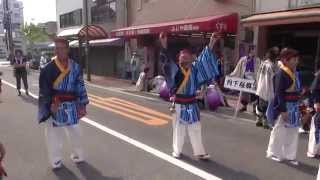 支志團 スタンバイ 銭形よさこい2014 駅通 mususukunjp