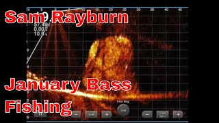 Sam Rayburn January Bass Fishing