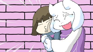 [카오스 테일 11화] 다행이야 [Undertale Animation/언더테일 애니메이션/종이사람]