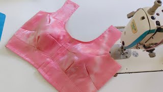 4 Tucks Belt Blouse Cutting and Stitching | 4 Tucks Belt Blouse Cutting and Stitching