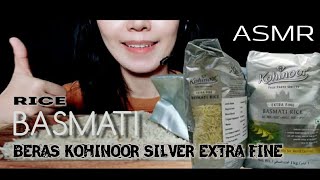 ASMR Makan Beras Kohinoor Silver Extra Fine Basmati Rice Beras Basmati Organik India @ERRCHANNEL155