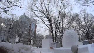 2014年札幌雪祭りの全会場を歩いてみた