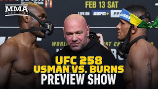 UFC 258: Usman vs. Burns Preview Show LIVE Stream ft. James Krause - MMA Fighting
