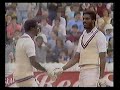 ENGLAND v WEST INDIES 1st TEST MATCH DAY 3 EDGBASTON JUNE 16 1984 ELDINE BAPTISTE MICHAEL HOLDING