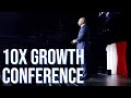 Coach Micheal Burt Speaks to 10,000 People at 10x Growth Conference