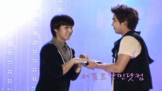 [FANCAM] Kangin \u0026 Sungmin