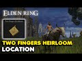 Elden Ring - Two Fingers Heirloom Location (Raises Faith)