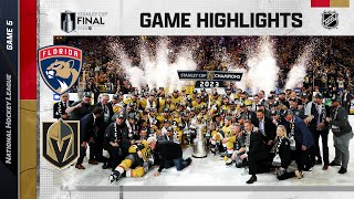 Panthers @ Golden Knights; Game 5, 6/13 | NHL Playoffs 2023 | Stanley Cup Final