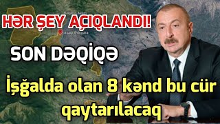 SON DEQIQE ! İşğalda olan 8 kənd bu cür qaytarılacaq – Aynur Camal -XEBERLER , XEBER 2023