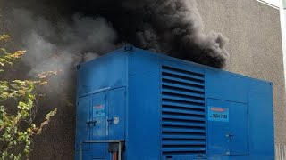 Big Smoke DIESEL GENERATOR Engines Cold Start and Heavy Sound