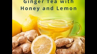 Ginger Lemon Tea Soothes Morning Sickness : TEA