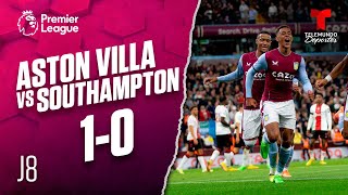 Highlights & Goals: Aston Villa vs. Southampton 1-0 | Premier League | Telemundo Deportes