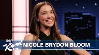 Nicole Brydon Bloom on Justin Theroux Proposing, Meeting Rob Lowe at an Airport \u0026 Hulu Show Paradise