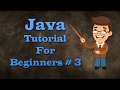 Java Programming Tutorial 3 - Getting User Input Using Scanner