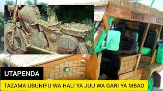 🔴UTAPENDA: ANGALIA UBUNIFU WA HALI YA JUU WA GARI YA MBAO.