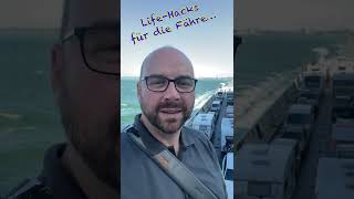 Life-Hacks für die Überfahrt! 🚐🇸🇪🇳🇴