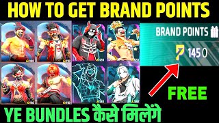 HOW TO GET BRAND POINTS IN FREE FIRE || HOW TO COLLECT BRAND POINTS IN FREE FIRE || FF BRAND POINTS