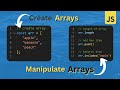 Learn JavaScript Arrays and Array Methods EASY!