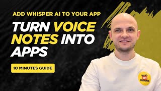 Add Speech Recognition to Your App:Whisper + React + Node (10-Minute Build)