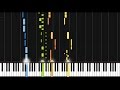 Beethoven: Piano Sonata No. 2 in A Major - Complete [Piano Tutorial] (Synthesia)