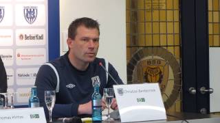 SV Babelsberg gegen Kickers Offenbach - die Pressekonferenz