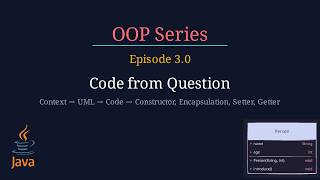 Java OOP Ep 3: Classes, Objects, & Encapsulation