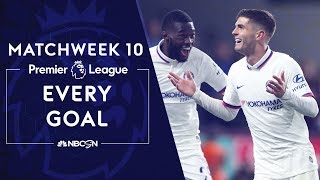 Every Premier League goal from Matchweek 10 | NBC Sports