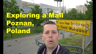 Exploring a Polish mall in Poznań, buying train tickets @Poznań Główny. Vlog 12 (4K)