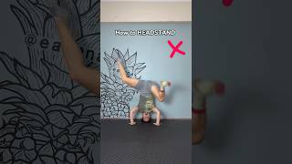 How to HEADSTAND Easy 🔥👍 #gymnast #howto #gymnasty #acrobatics #yoga #tips #tutorial