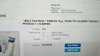 The bolt 4 foot wingspan by Firefox toys plus you get to s series twister and mustang as a deal